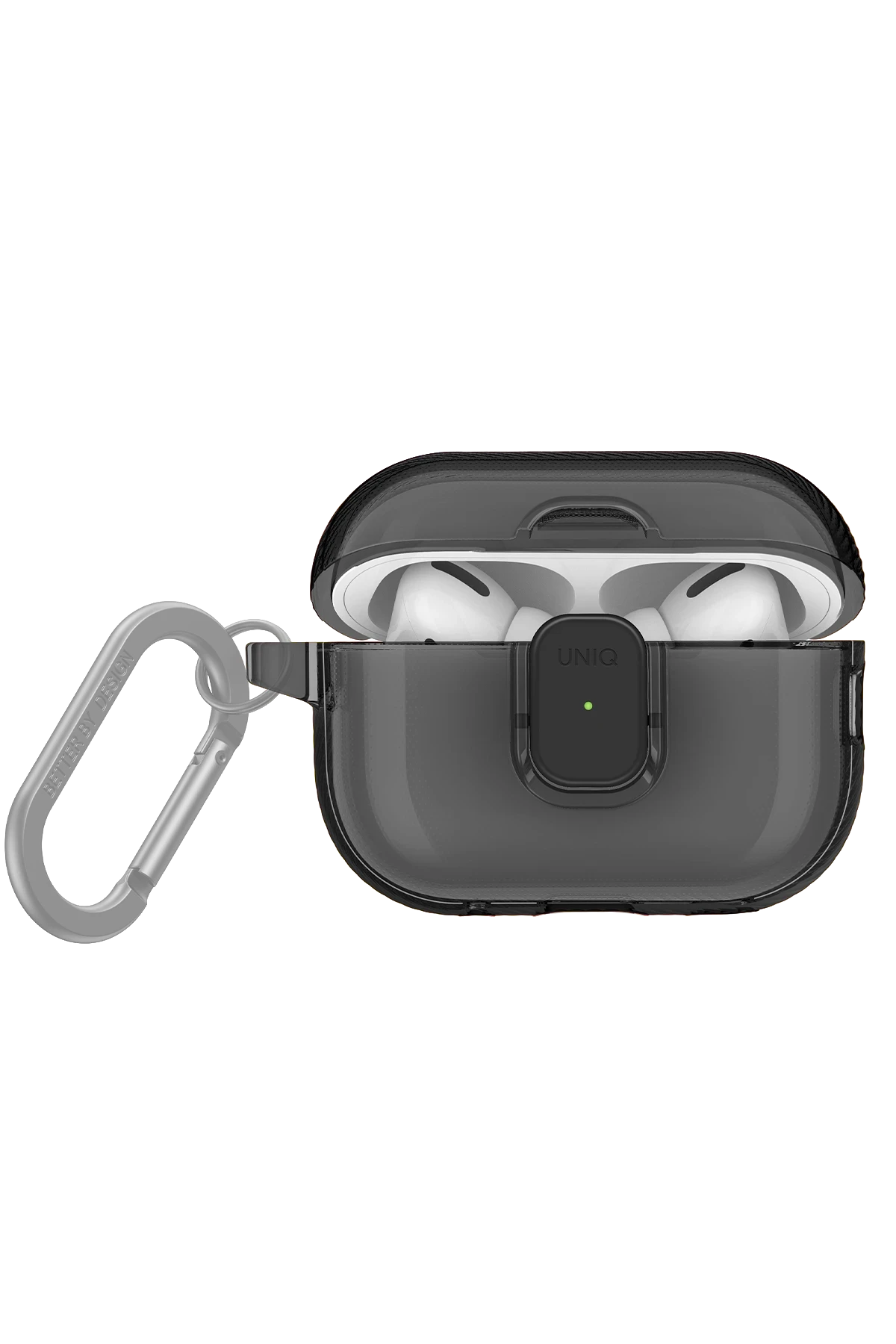 Uniq Airpods Pro 2 (2.nesil) Glase Pro Kilitli Kılıf