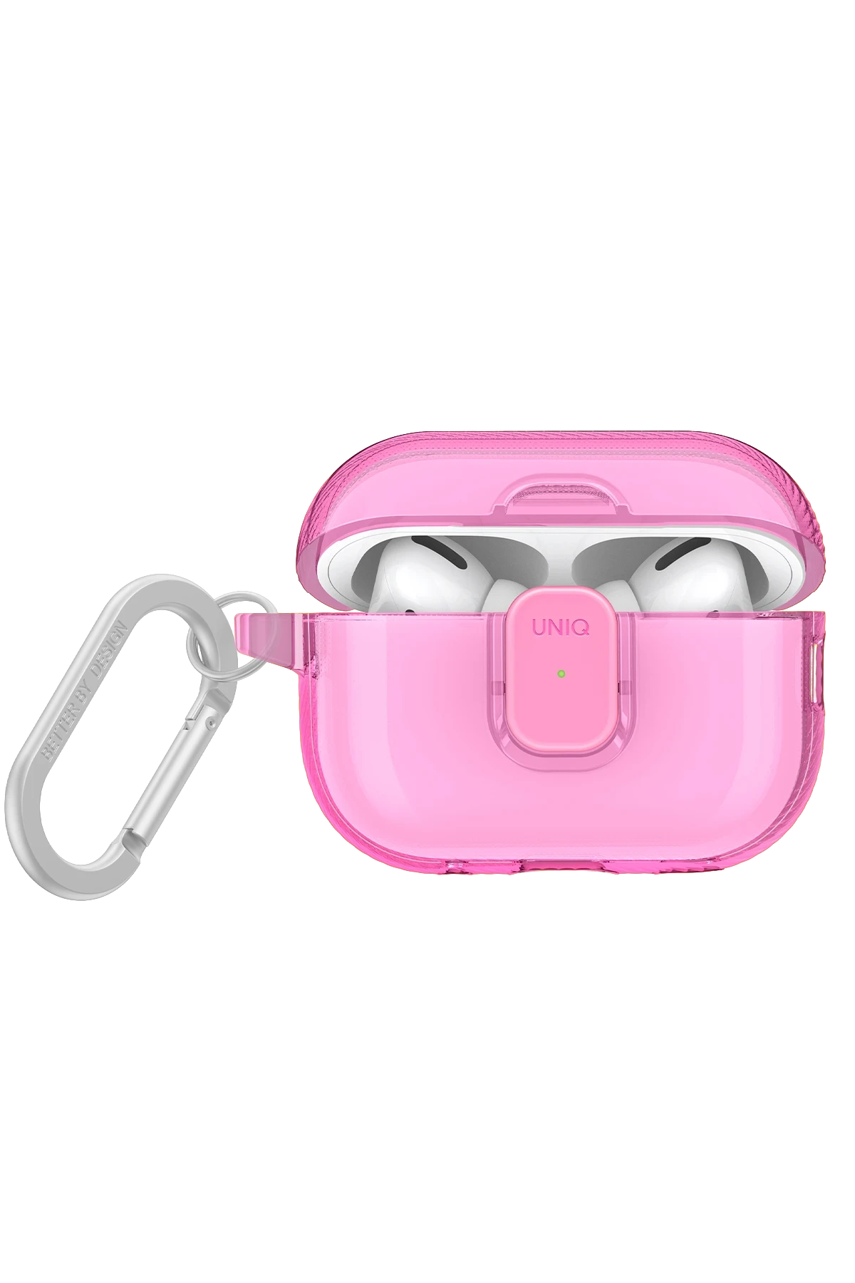 Uniq Airpods Pro 2 (2.nesil) Glase Pro Kilitli Kılıf
