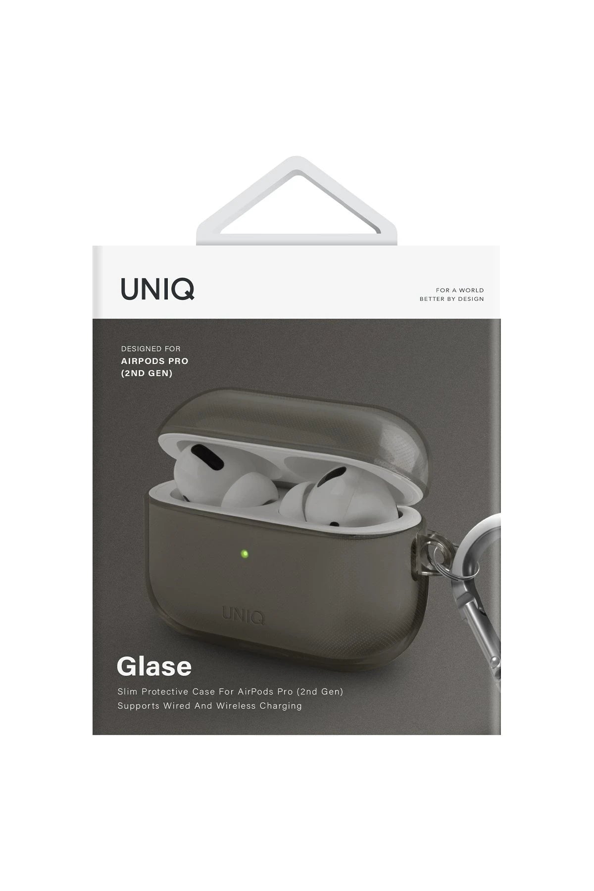 Uniq Airpods Pro 2 (2.nesil) Glase Silikon Kılıf