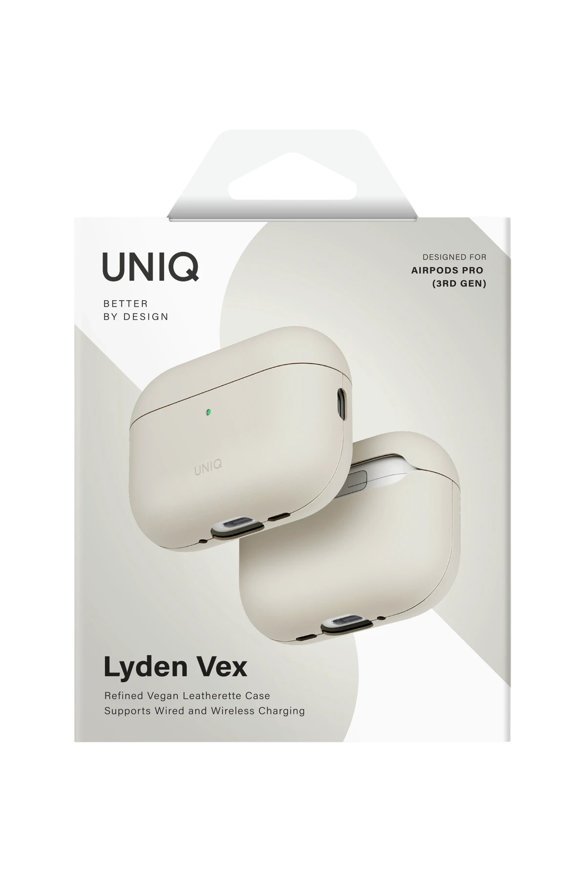 Uniq Airpods Pro 3 (3.nesil) Lyden Vex Deri Kılıf