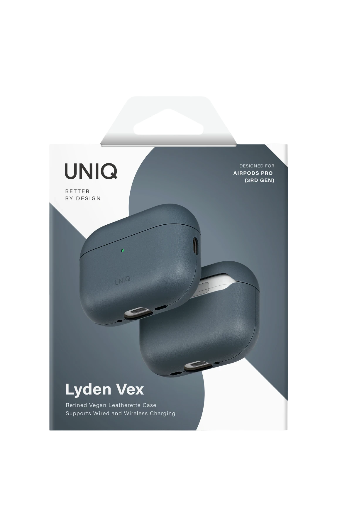 Uniq Airpods Pro 3 (3.nesil) Lyden Vex Deri Kılıf