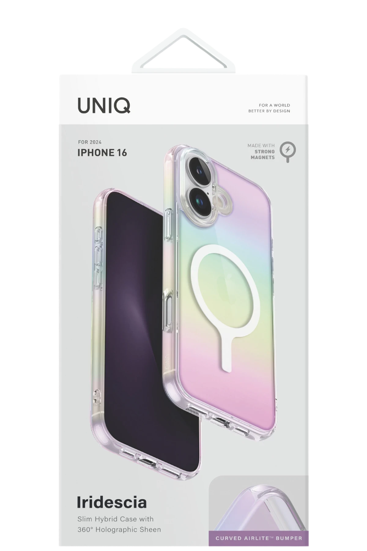 Uniq Apple iPhone 16 Iridescia Magsafe Telefon Kılıfı
