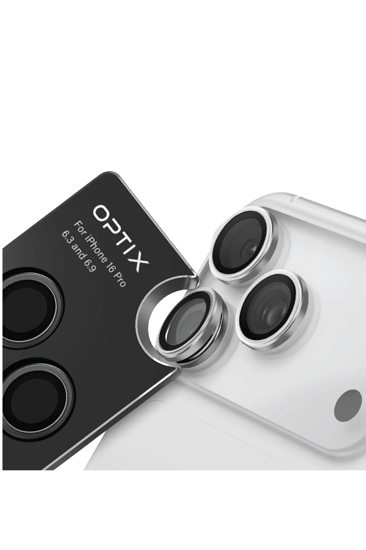 Uniq Apple iPhone 17 Air Optix Alüminyum Kamera Lens Koruyucu