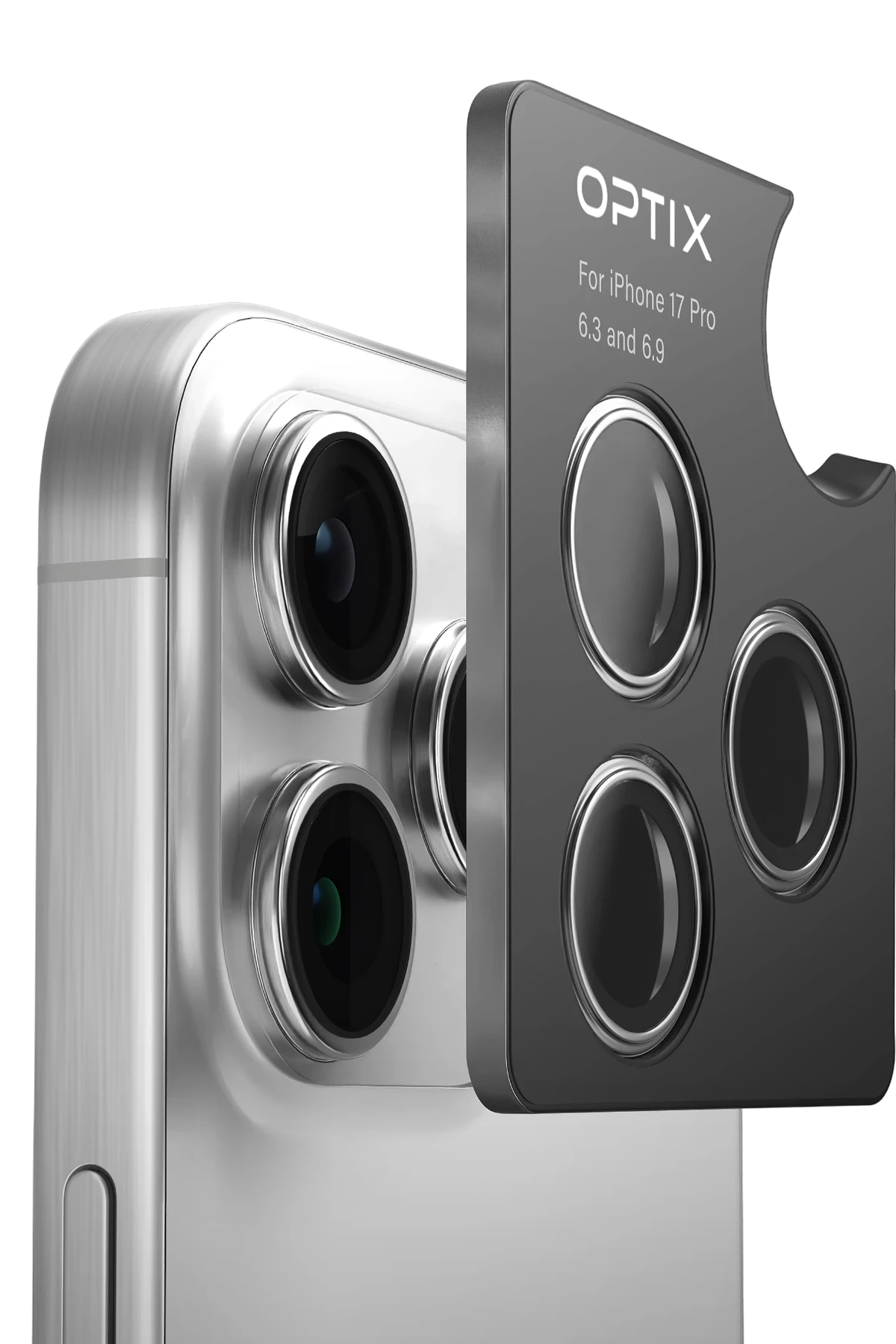 Uniq Apple iPhone 17 Air Optix Alüminyum Kamera Lens Koruyucu