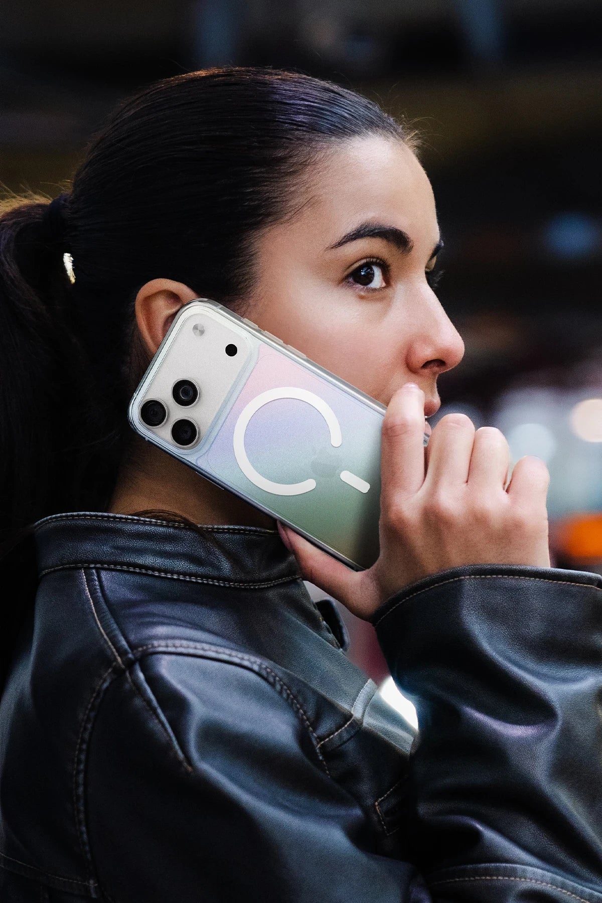 Uniq Iridescia iPhone 17 Pro Magsafe Telefon Kılıfı