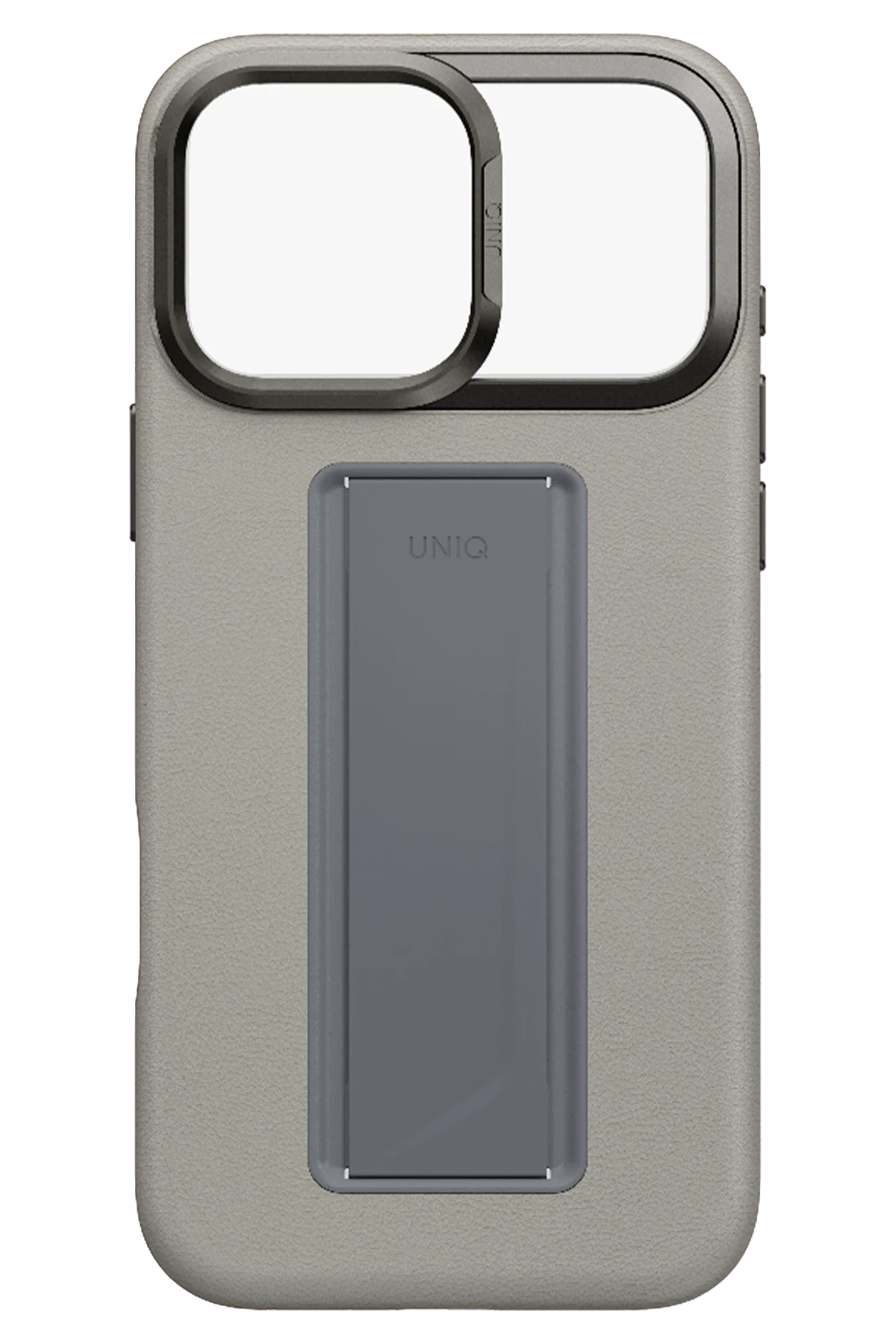 Uniq Apple iPhone 17 Pro Max Heldro Pro Magsafe Standlı Deri Telefon Kılıfı