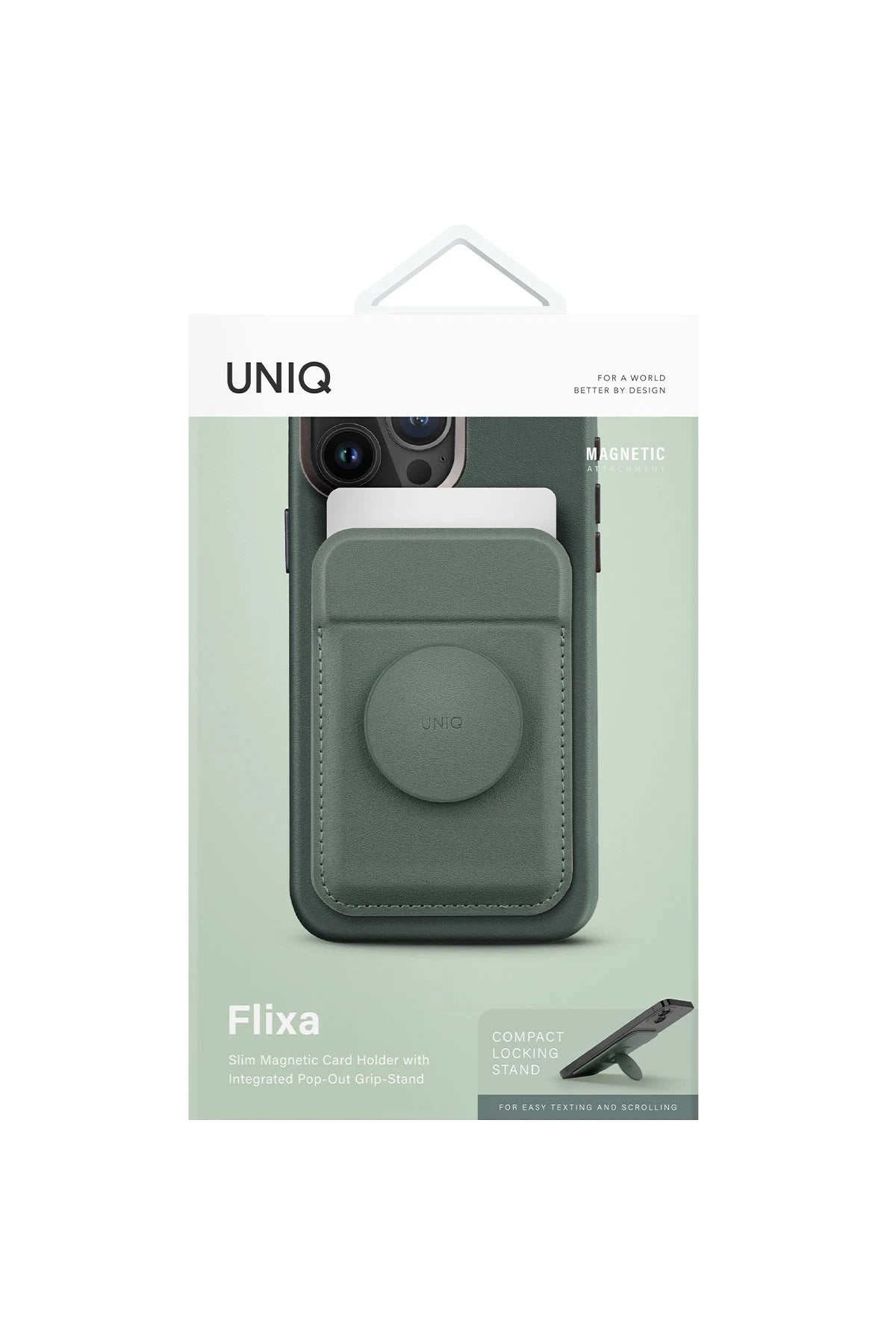 Uniq Flixa Popsocketli Manyetik Kartlık Stant