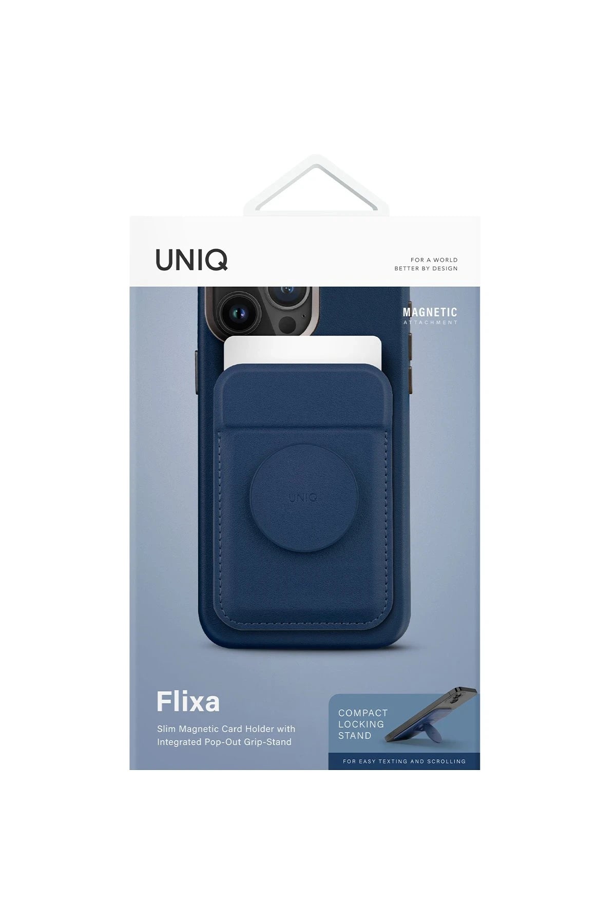 Uniq Flixa Popsocketli Manyetik Kartlık Stant