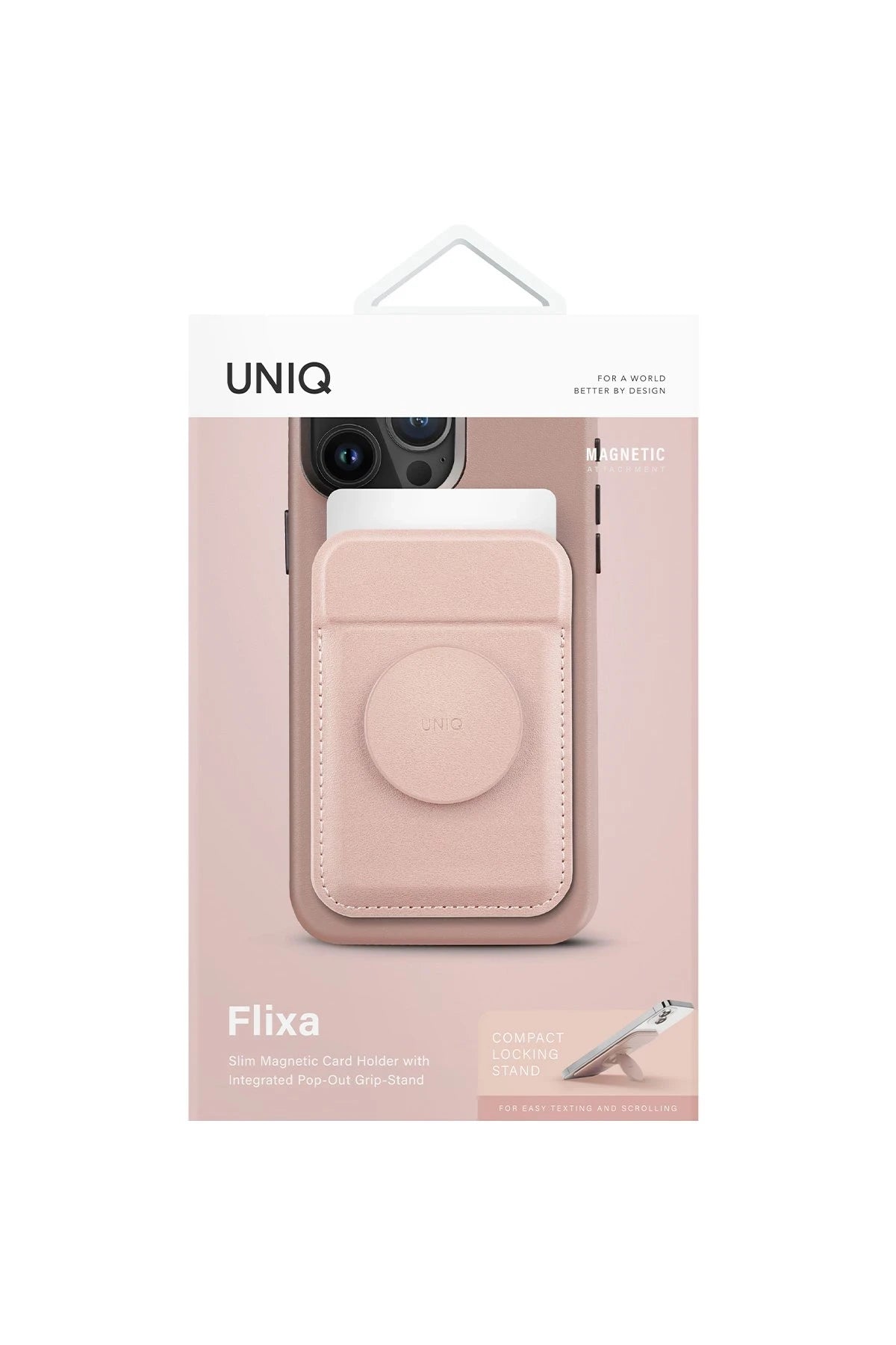 Uniq Flixa Popsocketli Manyetik Kartlık Stant