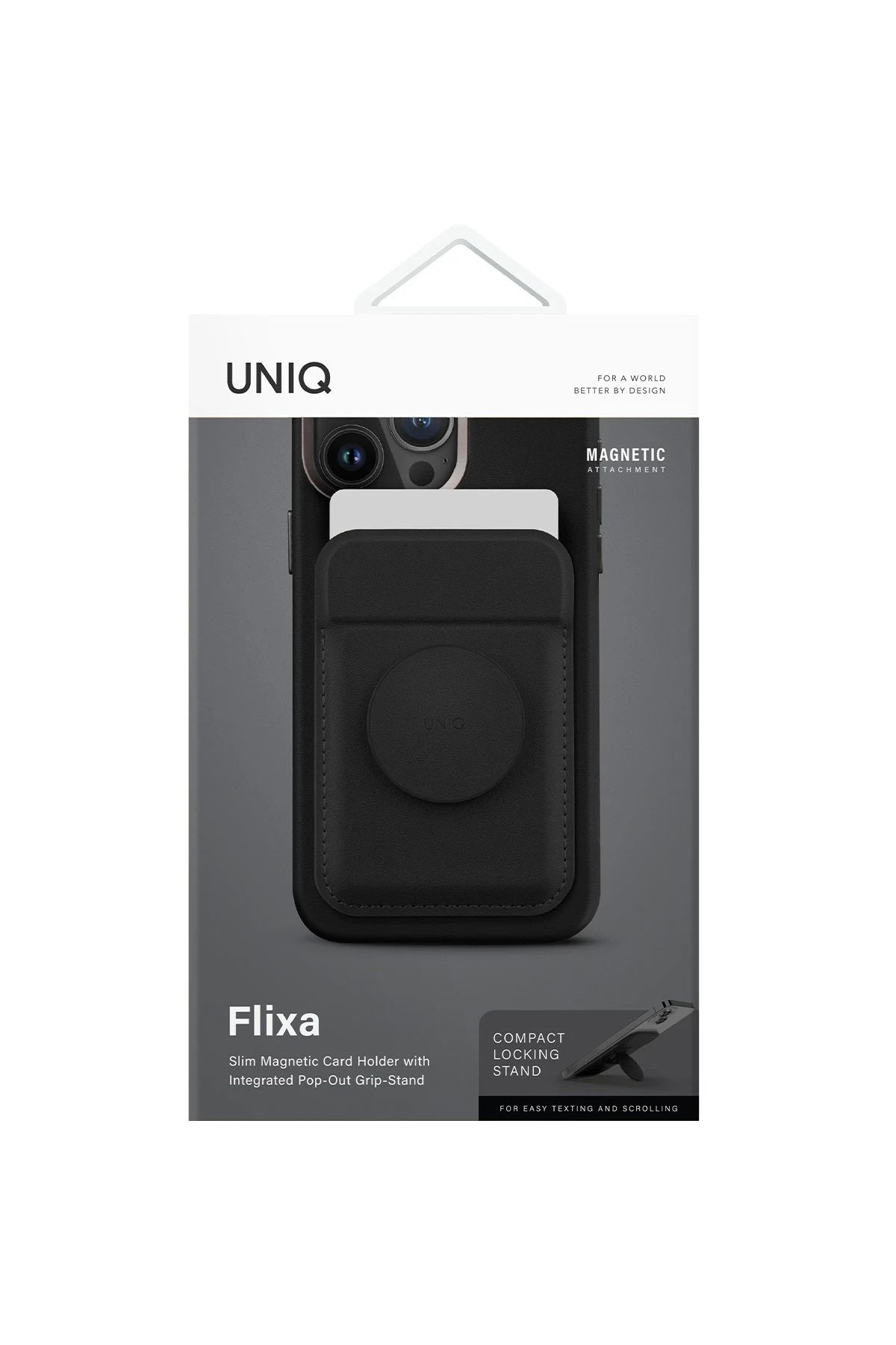 Uniq Flixa Popsocketli Manyetik Kartlık Stant