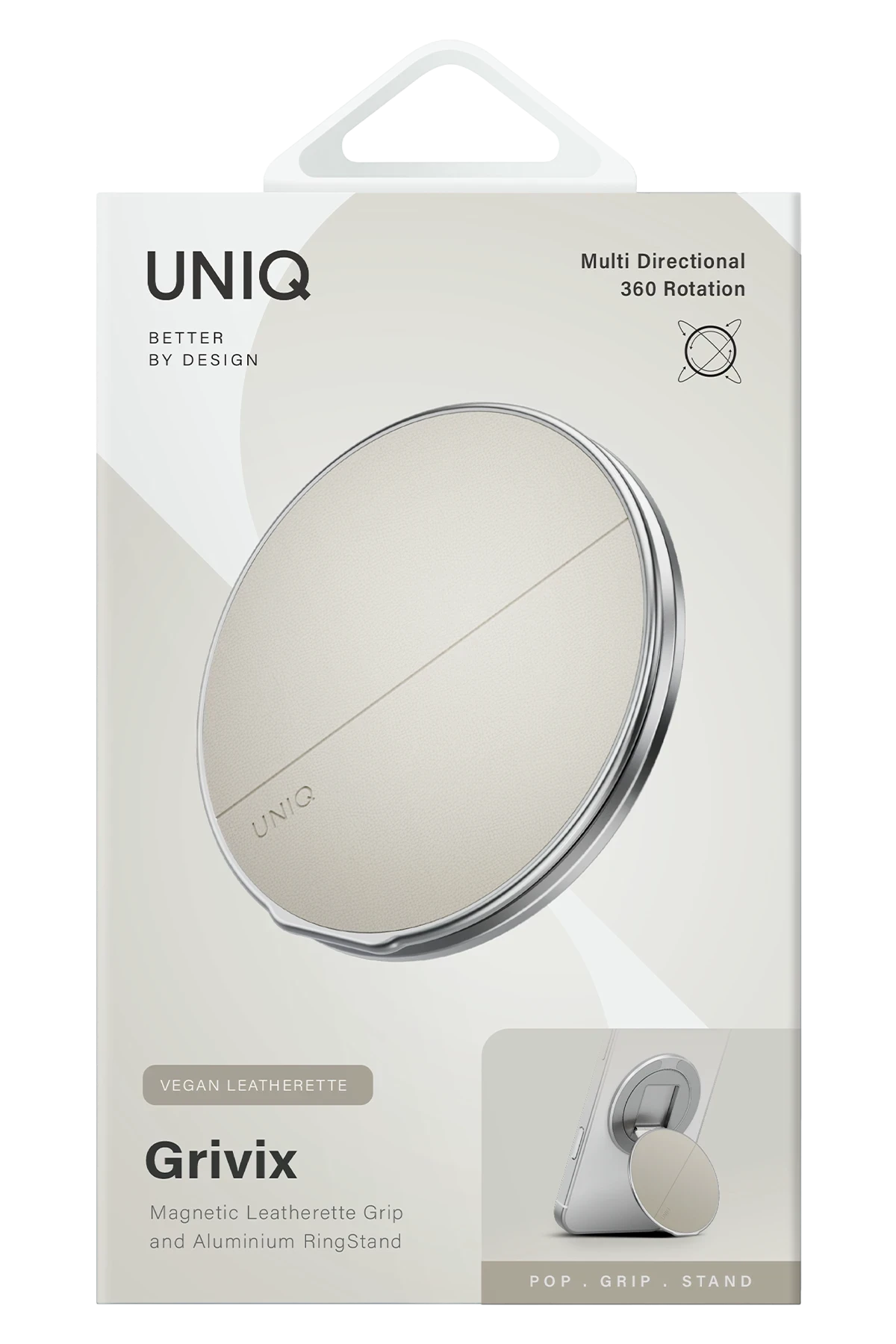 Uniq Grivix Classic 360 Manyetik Magsafe Kickstand Yüzük