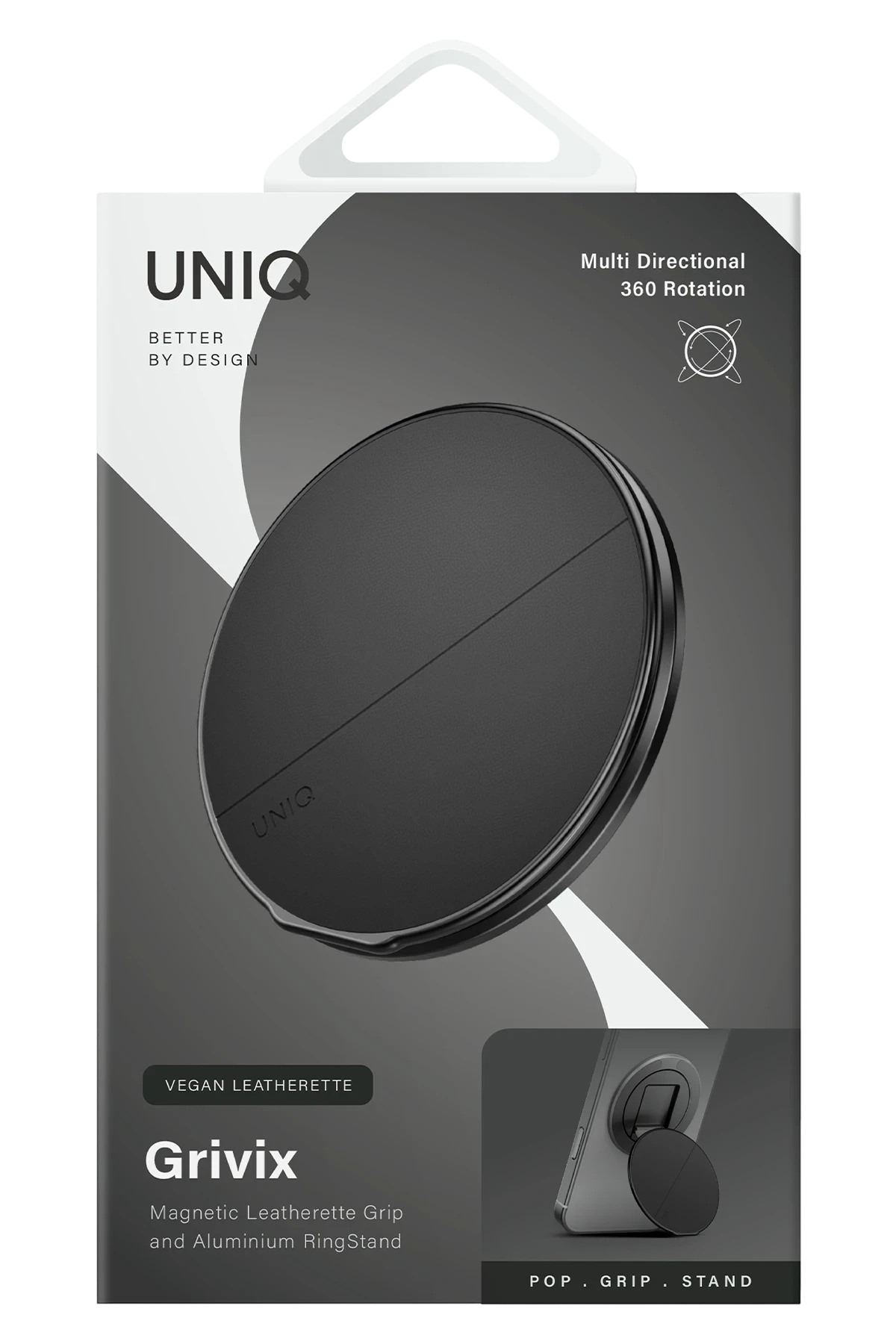 Uniq Grivix Classic 360 Manyetik Magsafe Kickstand Yüzük