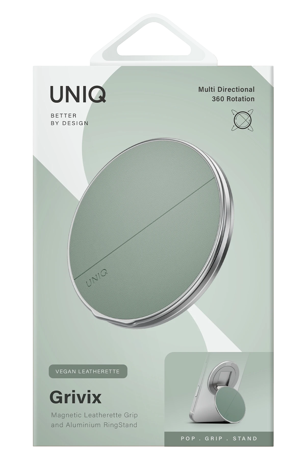 Uniq Grivix Classic 360 Manyetik Magsafe Kickstand Yüzük