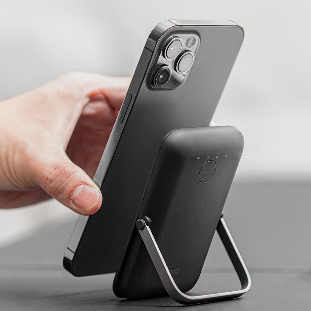 Uniq Hoveo 5.000mAh Manyetik PD Kablosuz Type-C Standlı Powerbank