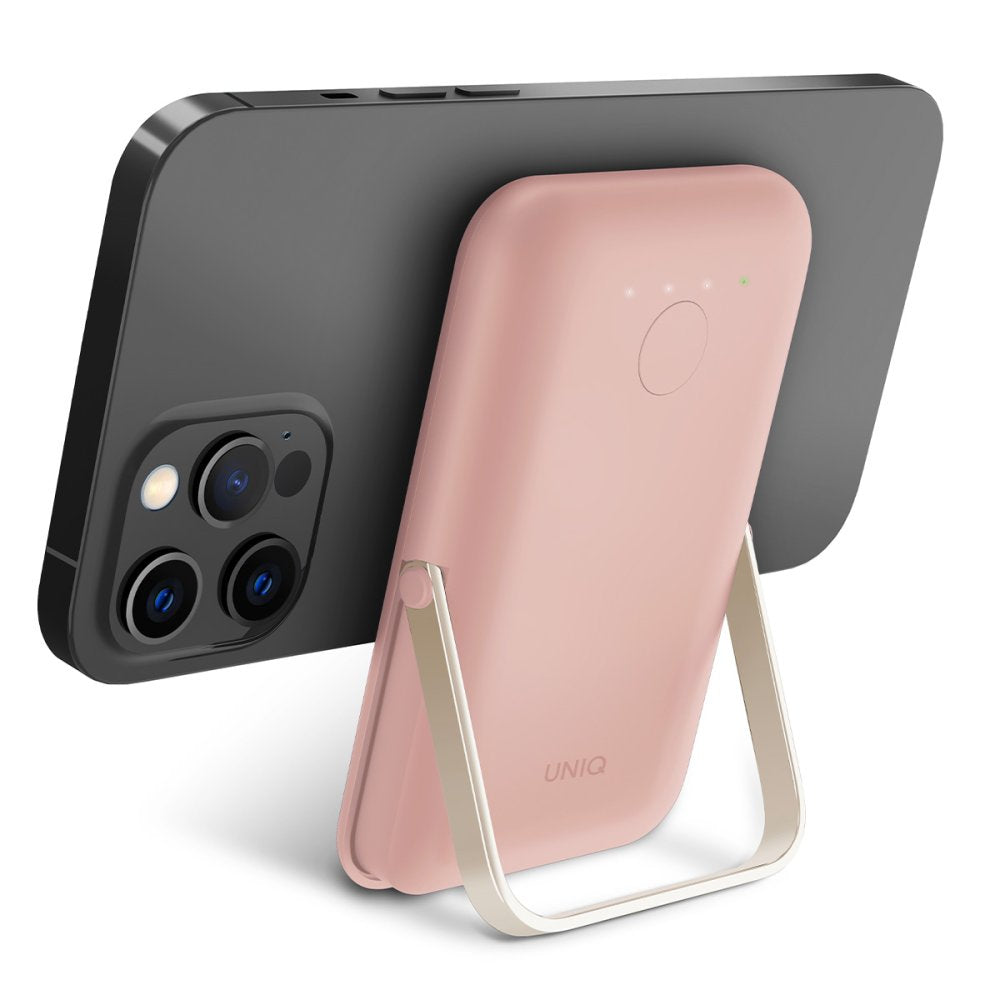 Uniq Hoveo 5.000mAh Manyetik PD Kablosuz Type-C Standlı Powerbank