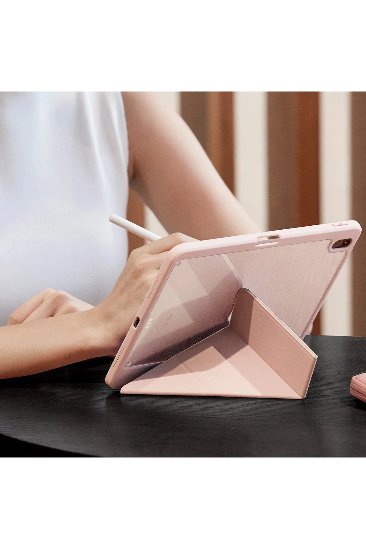 Uniq iPad 2022 10.9 (10.nesil) Moven Standlı Tablet Kapak