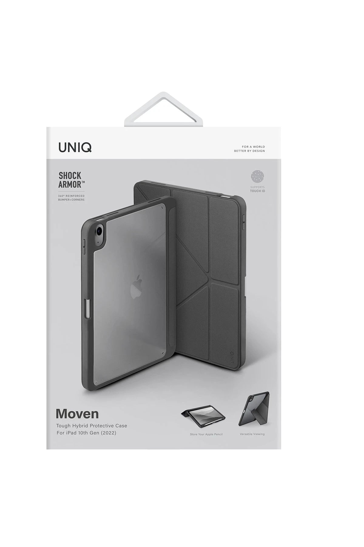 Uniq iPad 2022 10.9 (10.nesil) Moven Standlı Tablet Kapak