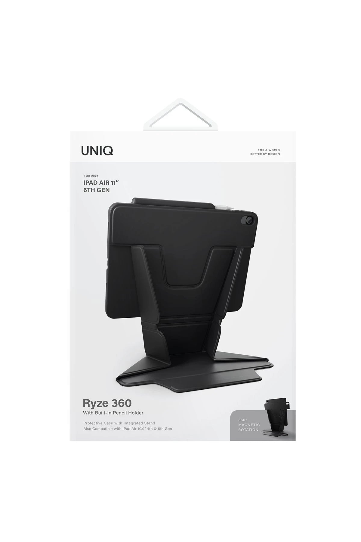 Uniq iPad Air 11 (2024) Ryze Standlı Katlanabilir Tablet Kılıfı