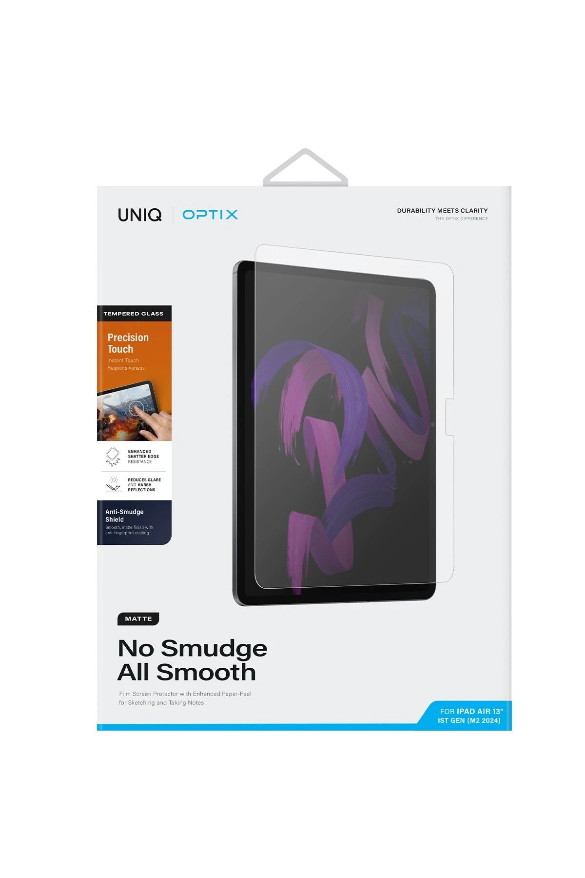 Uniq iPad Air 13 (2024) Optix Tablet Mat Ekran Koruyucu