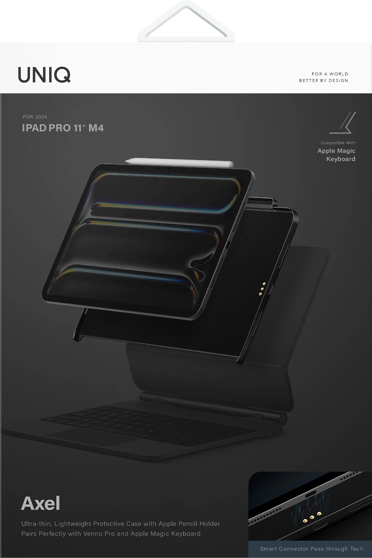 Uniq iPad Pro 11 (2024) Axel Manyetik Tablet Kılıf
