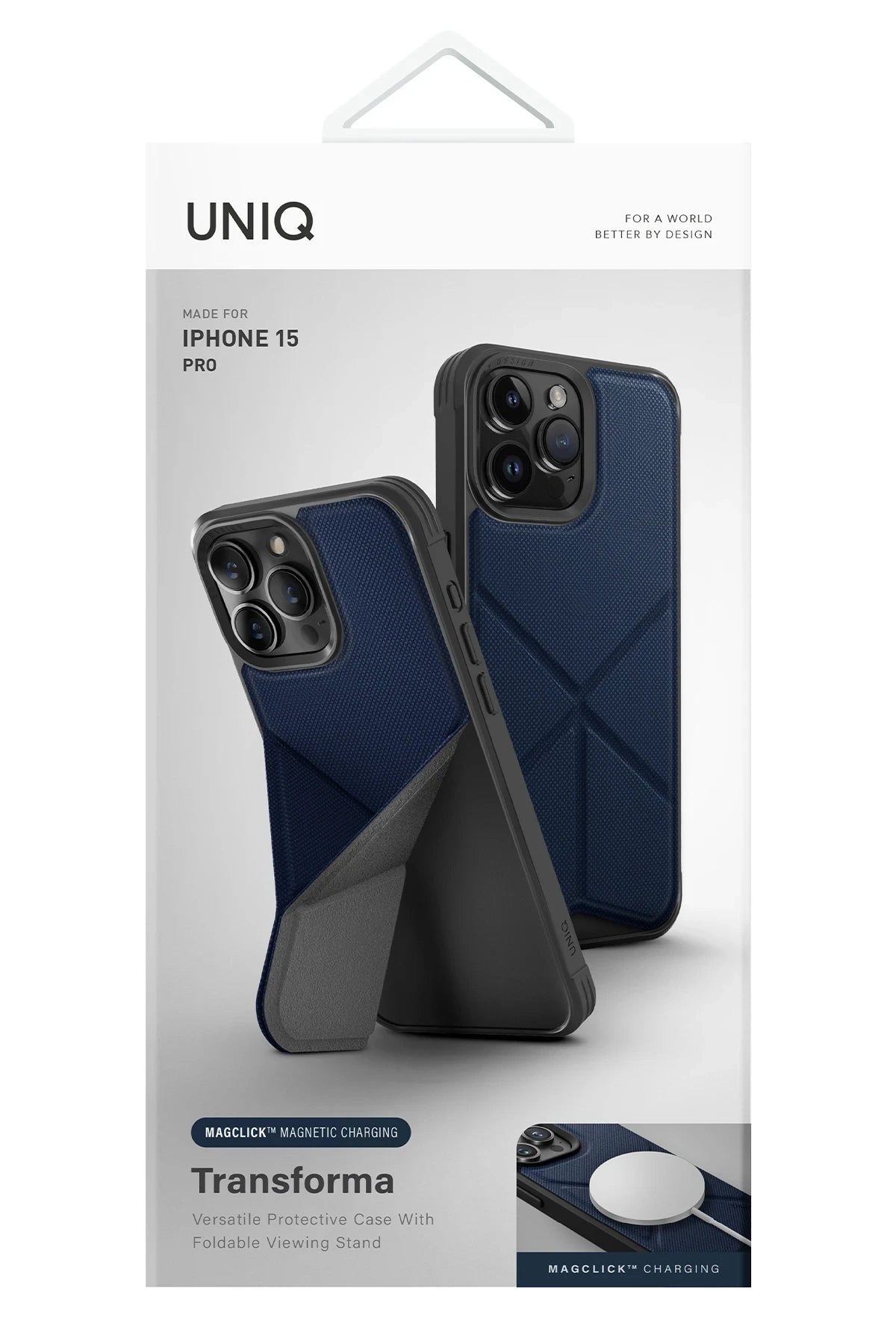 Uniq iPhone 14 Plus Transforma Magsafe Standlı Telefon Kılıfı