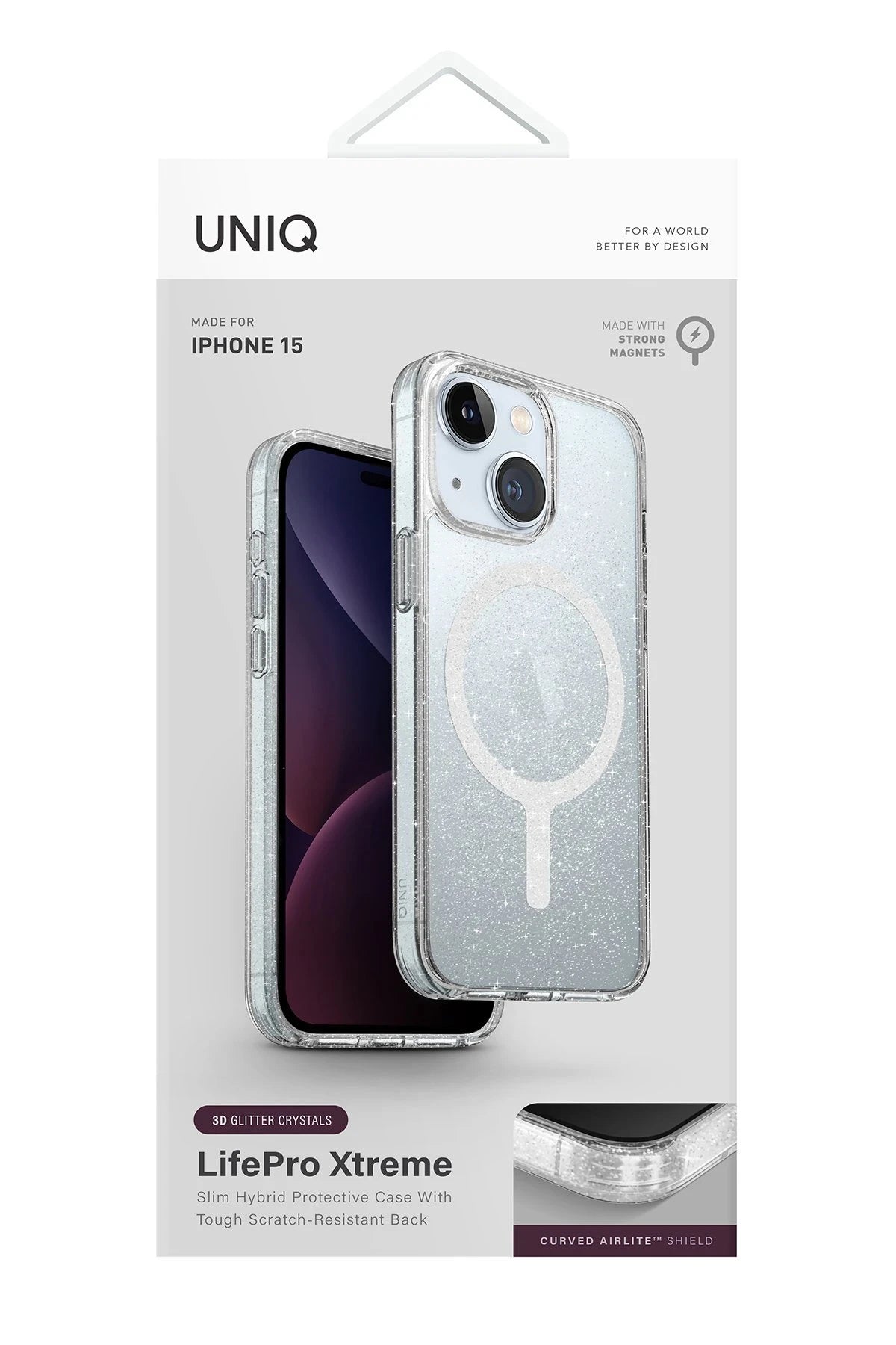 Uniq iPhone 15 LifePro Xtreme Magsafe Telefon Kılıfı