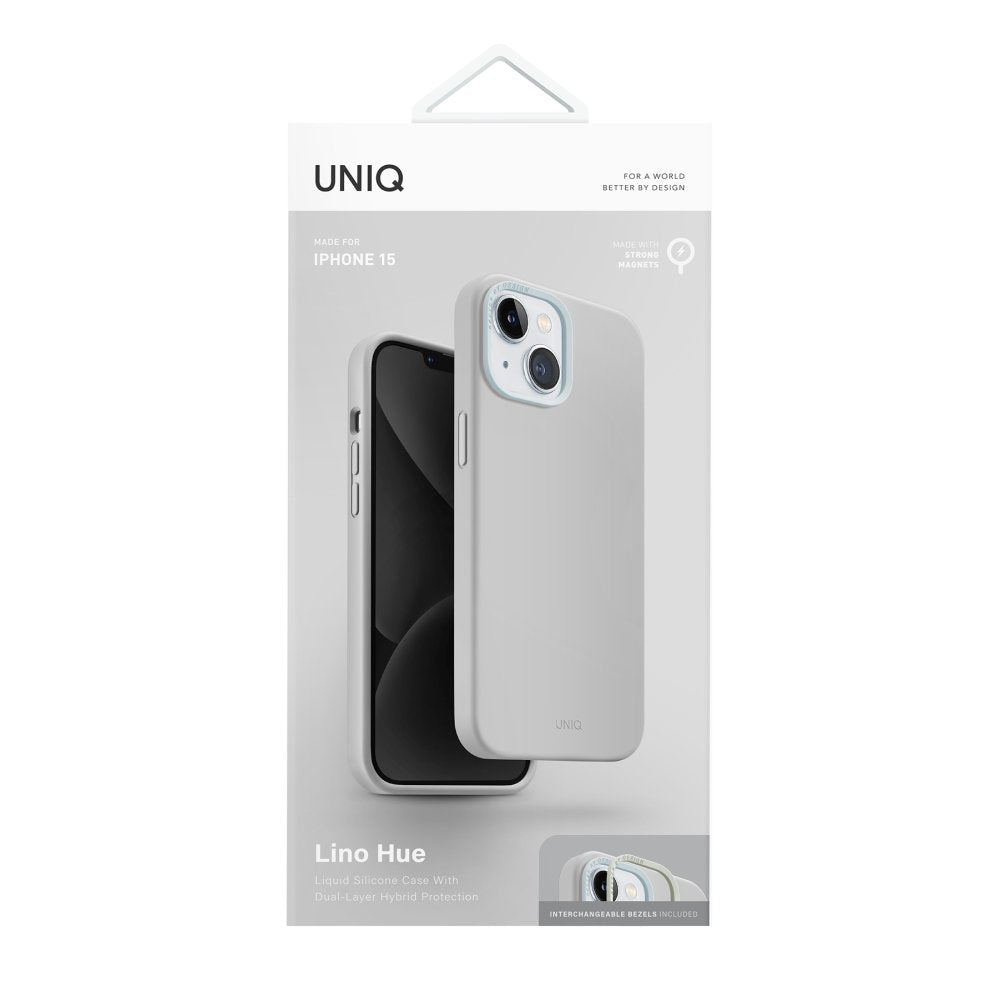 Uniq iPhone 15 Lino Hue Magsafe Telefon Kılıfı