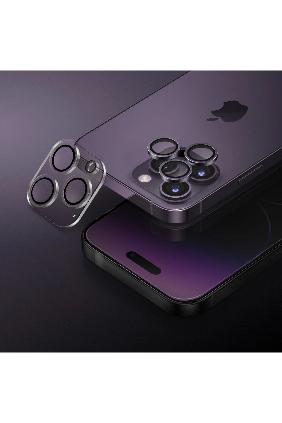 Uniq Apple iPhone 15/15 Plus Optix Kamera Lens Koruyucu