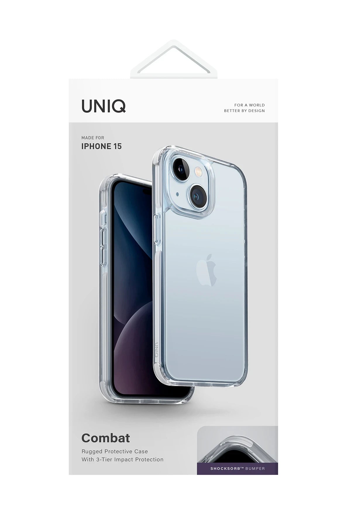 Uniq iPhone 15 Plus Combat Telefon Kılıfı
