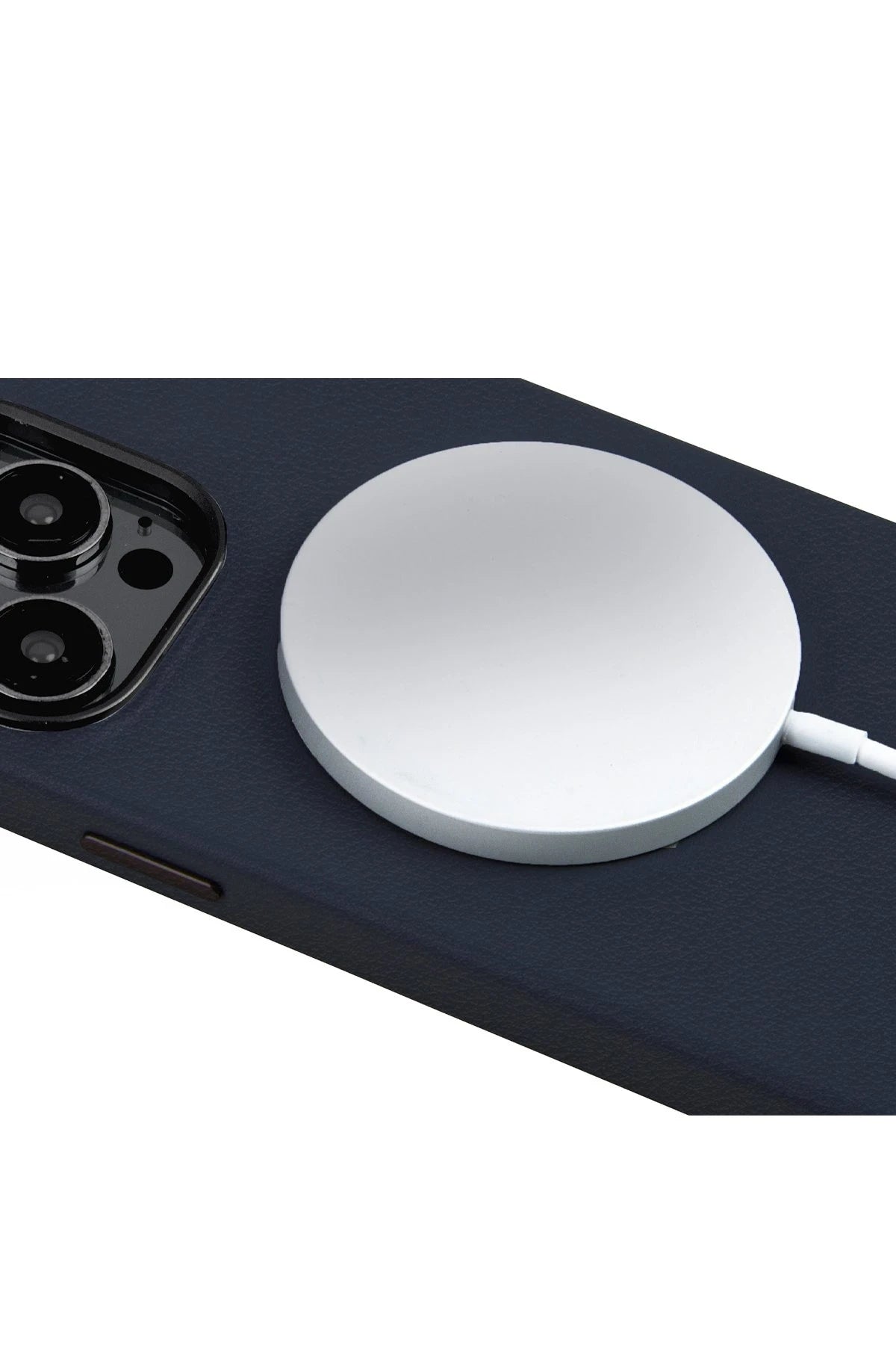 Uniq iPhone 15 Pro Max Lyden Magsafe Deri Telefon Kılıfı