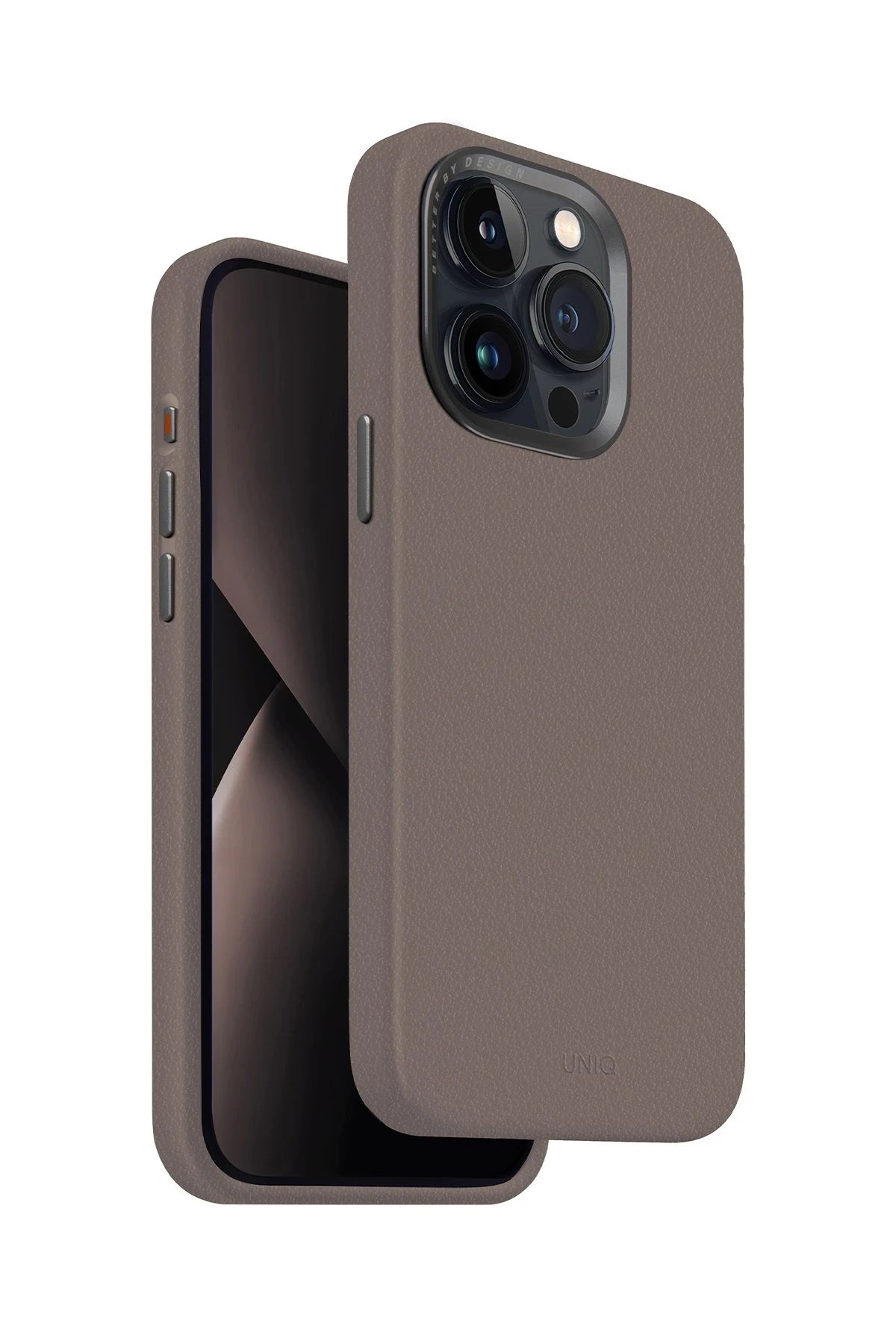 Uniq iPhone 15 Pro Max Lyden Magsafe Deri Telefon Kılıfı