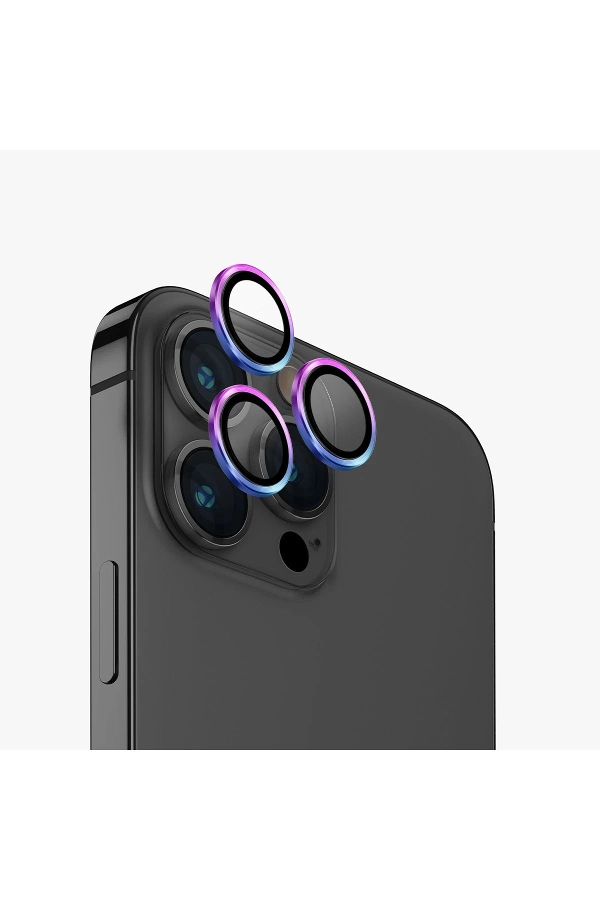 Uniq iPhone 15 Pro Max Optix Alüminyum Kamera Lens Koruyucu