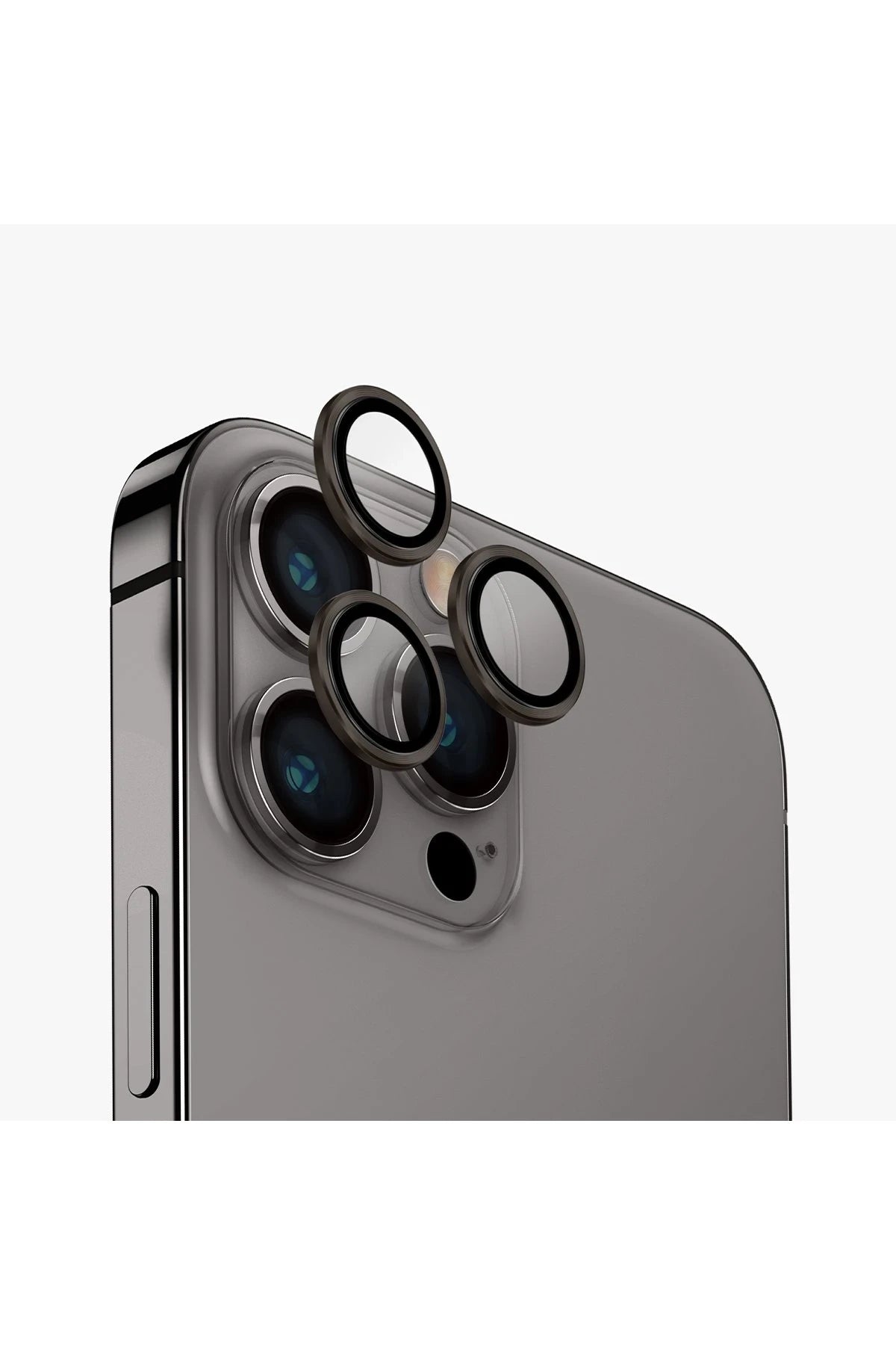 Uniq iPhone 15 Pro Max Optix Alüminyum Kamera Lens Koruyucu