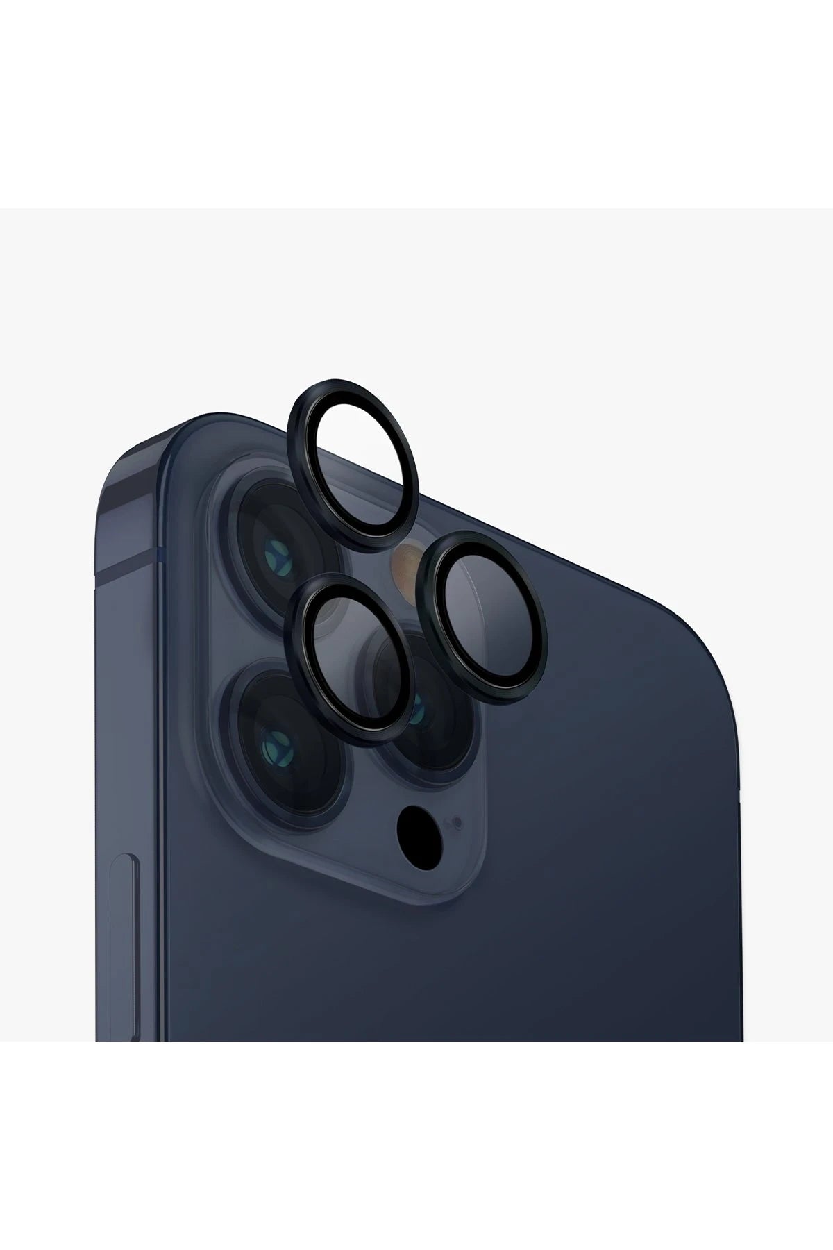 Uniq iPhone 15 Pro Max Optix Alüminyum Kamera Lens Koruyucu