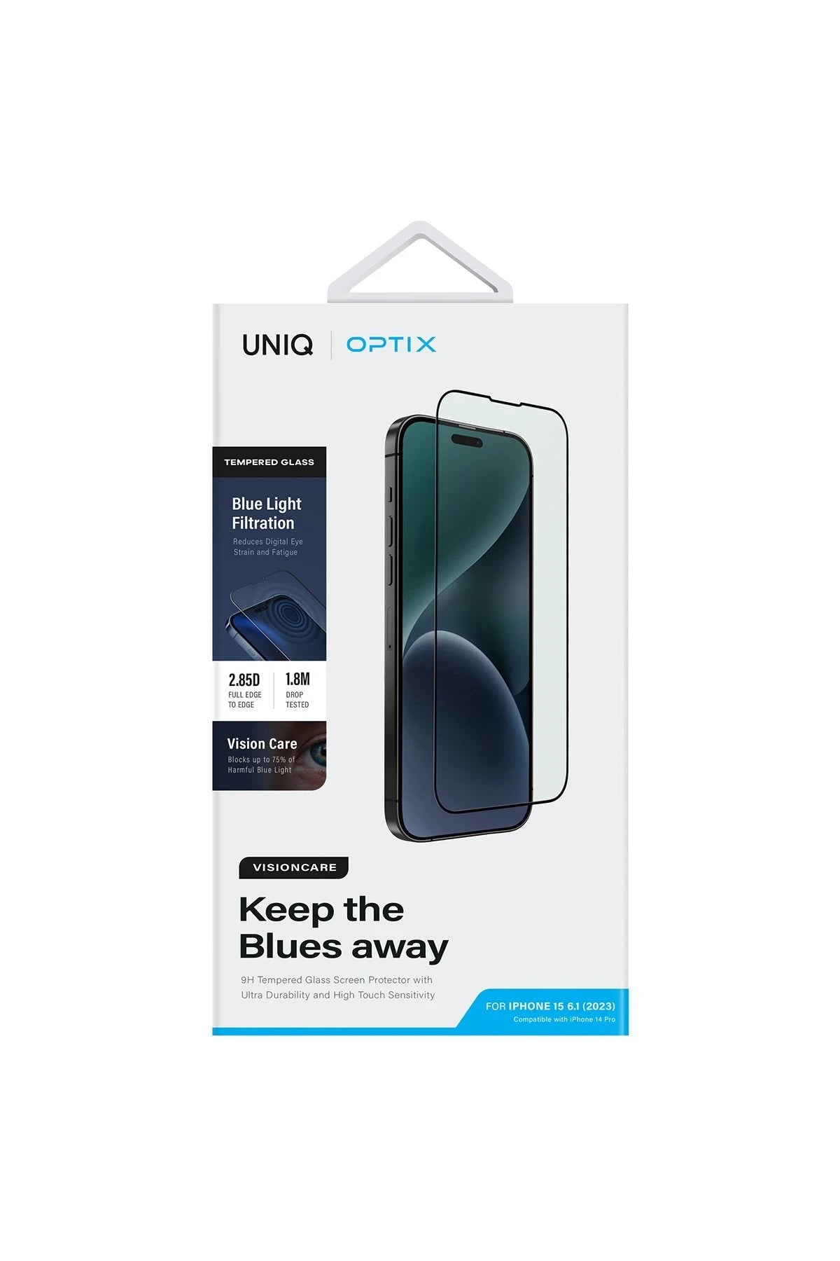 Uniq iPhone 15 Pro Max Optix Vision Care Cam Ekran Koruyucu