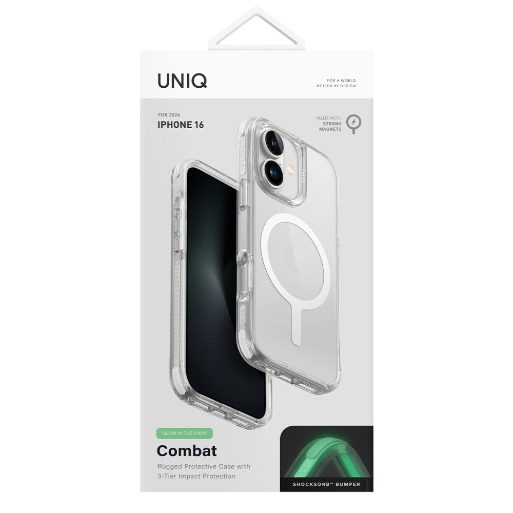 Uniq iPhone 16 Plus Combat Magsafe Telefon Kılıfı