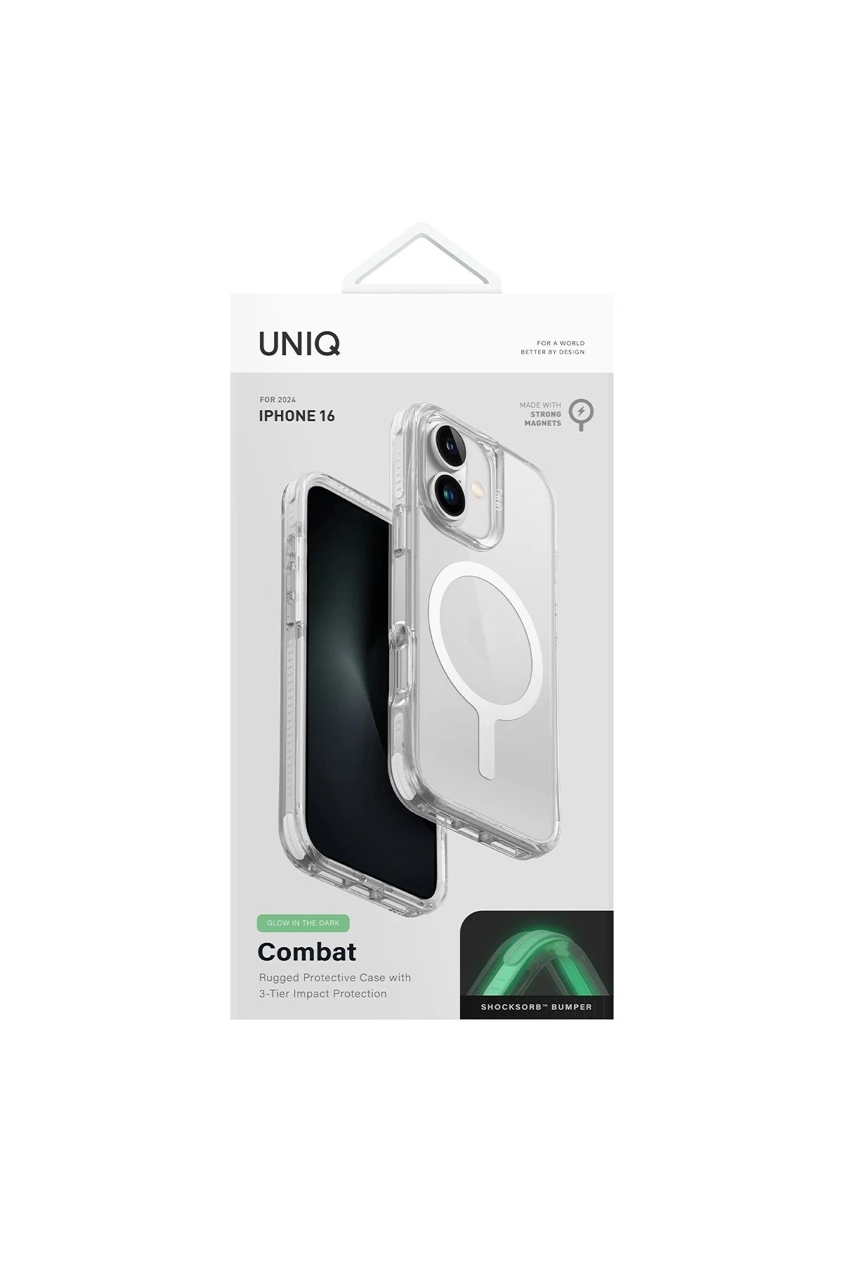 Uniq iPhone 16 Combat Magsafe Telefon Kılıfı