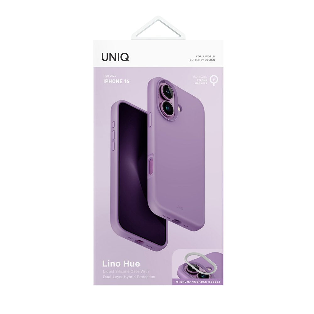 Uniq iPhone 16 Lino Hue Magsafe Telefon Kılıfı