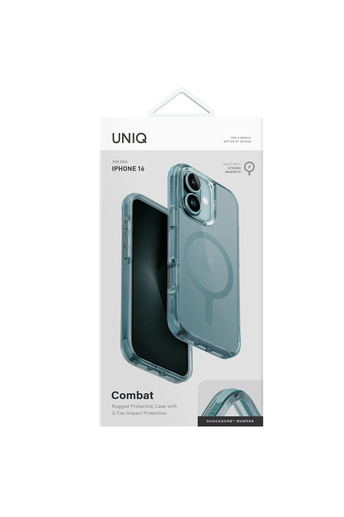 Uniq iPhone 16 Plus Combat Magsafe Telefon Kılıfı