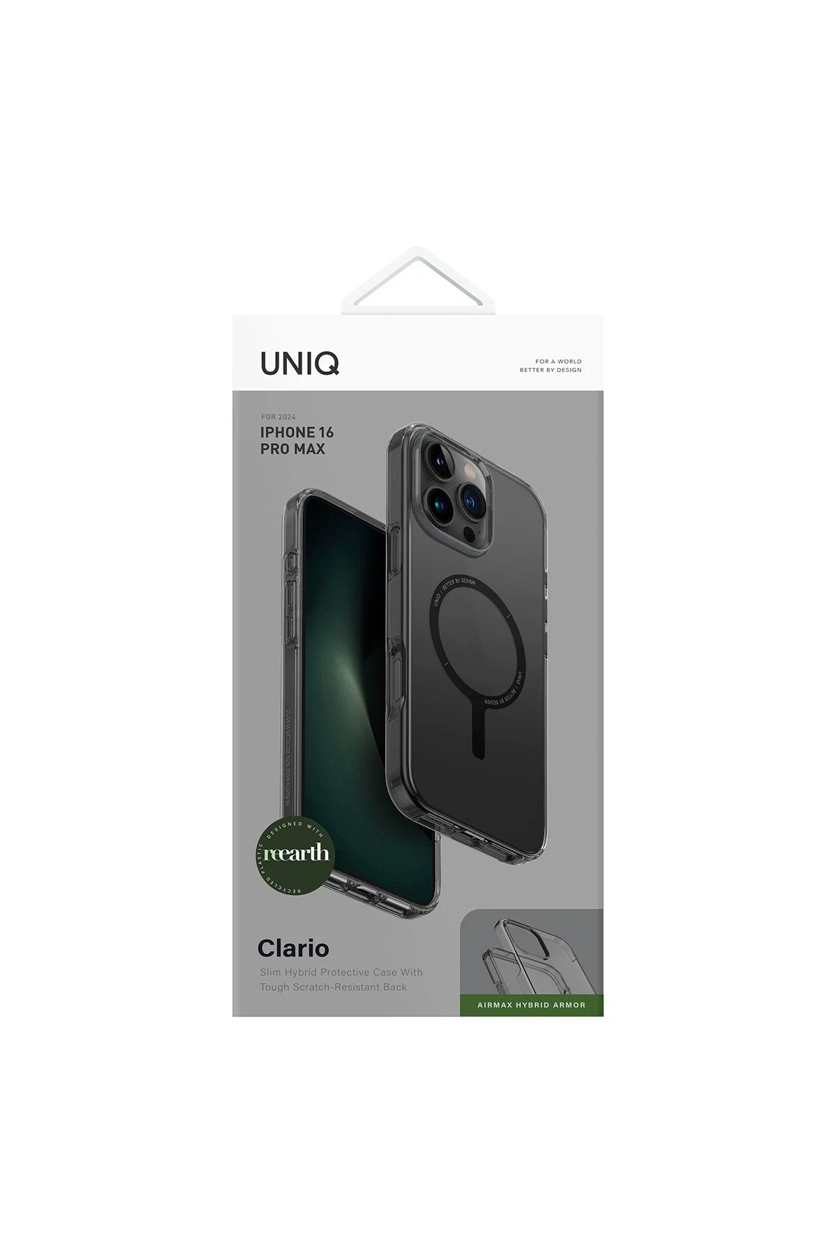 Uniq iPhone 16 Pro Clario Magsafe Telefon Kılıfı