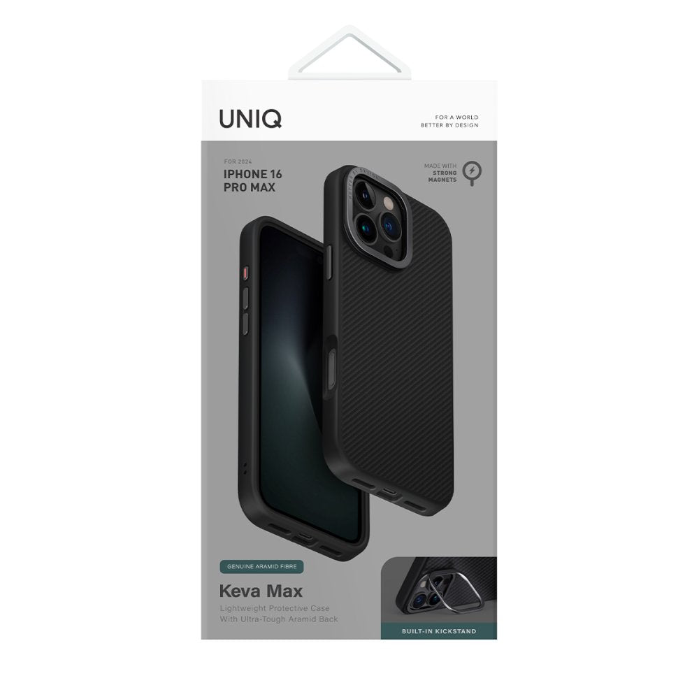 Uniq iPhone 16 Pro Keva Karbon Magsafe Telefon Kılıfı