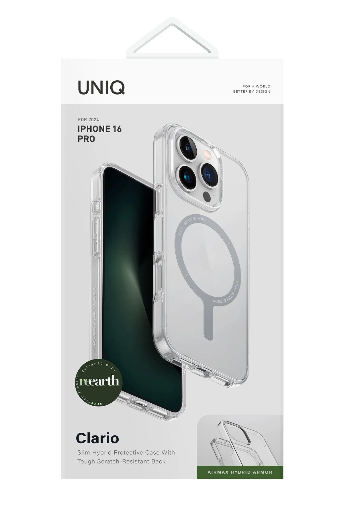 Uniq iPhone 16 Pro Max Clario Magsafe Telefon Kılıfı