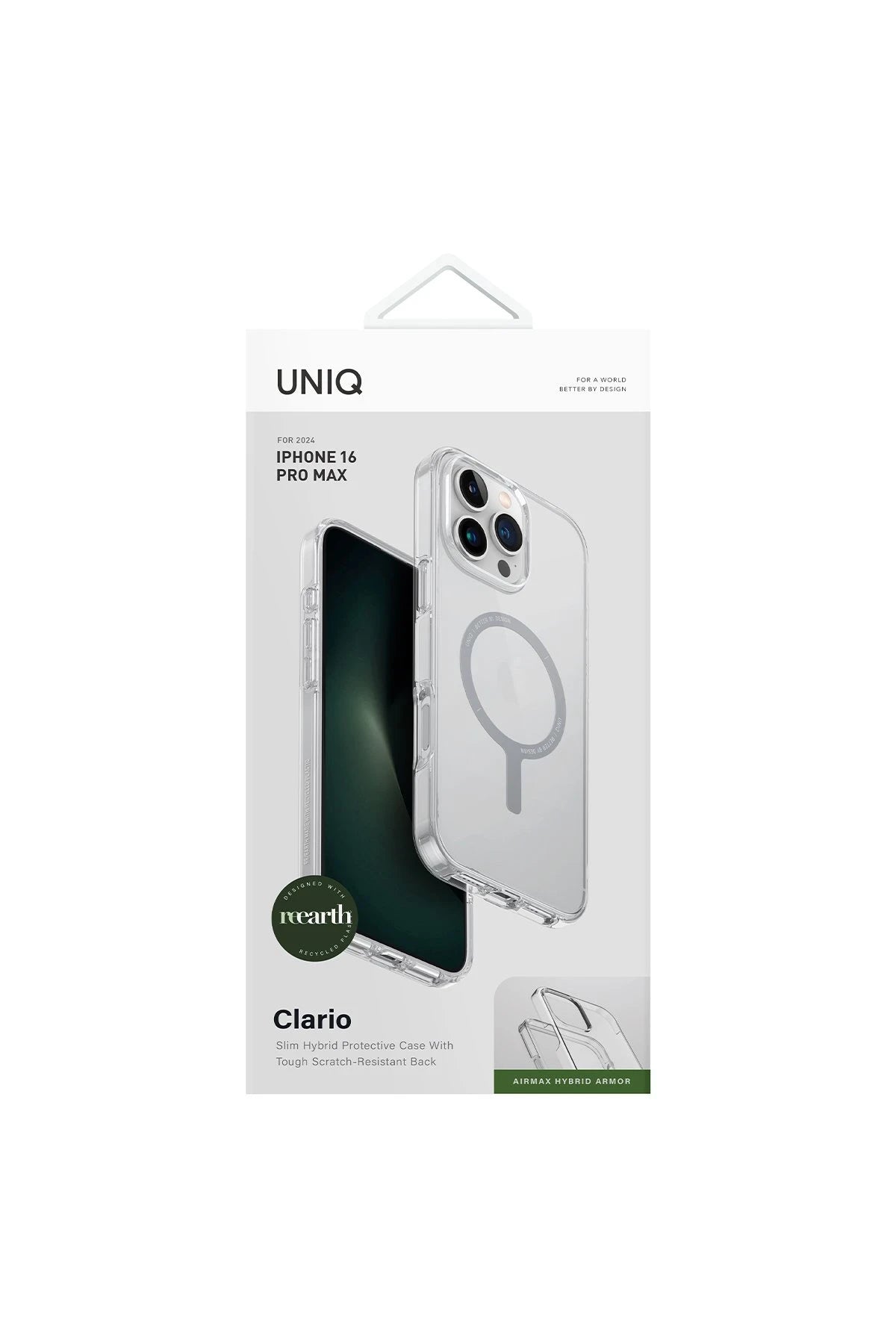 Uniq iPhone 16 Pro Max Clario Magsafe Telefon Kılıfı