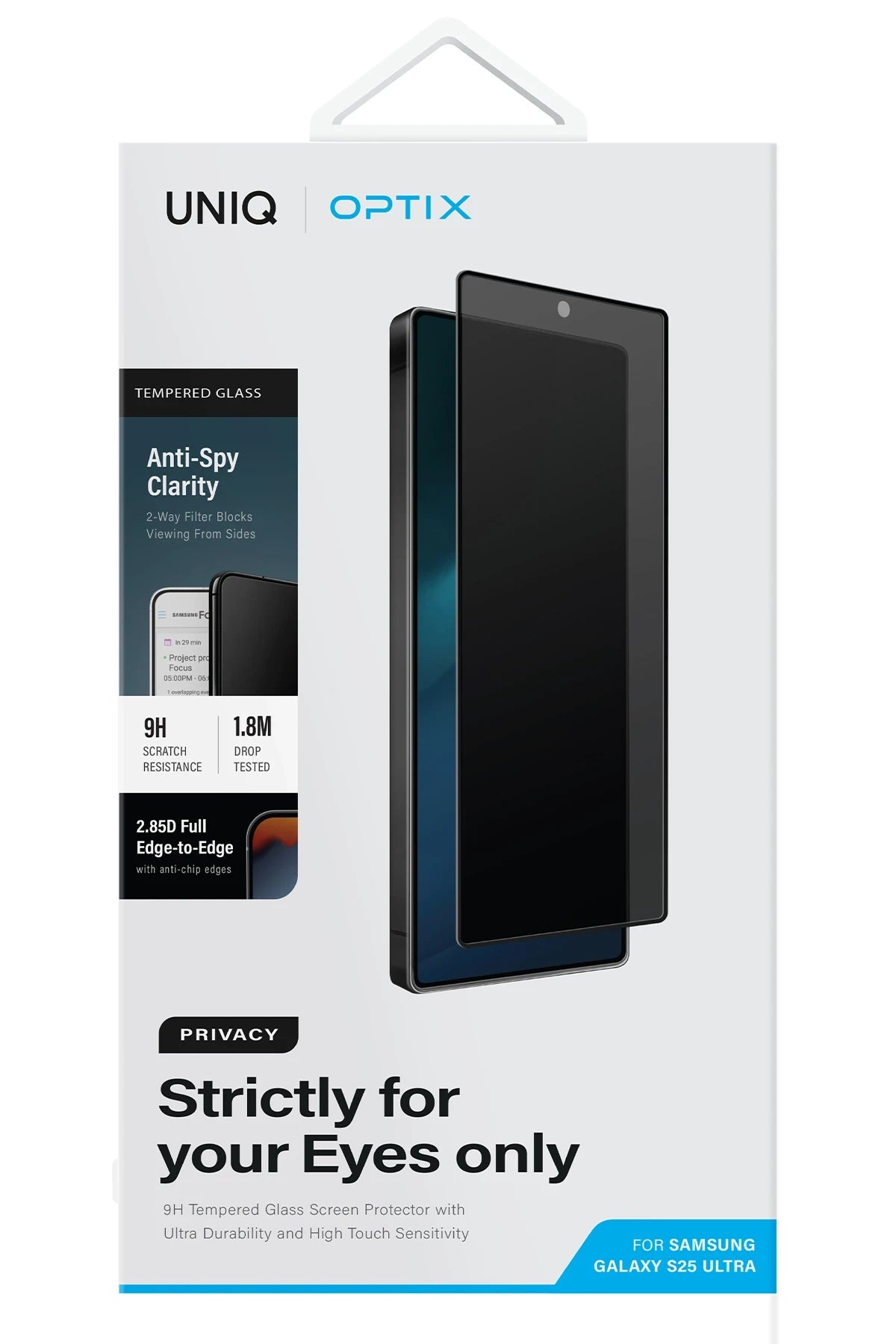 Uniq Samsung Galaxy S25 Optix Hayalet Ekran Koruyucu