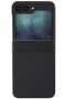 Uniq Samsung Galaxy Z Flip 6 Ora Katlanabilir Deri Telefon Kılıfı