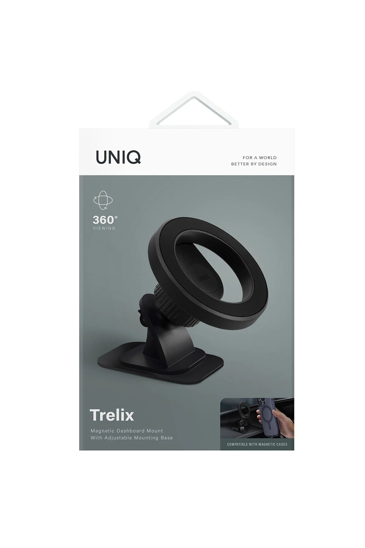 Uniq Trelix Manyetik Mıknatıslı 360 Dönen Holder