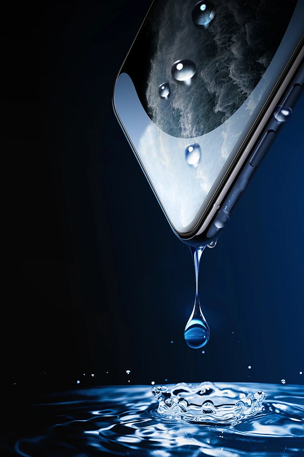 URR Apple iPhone 16 Plus 3D Anti-Peep Curved Hayalet Cam Ekran Koruyucu