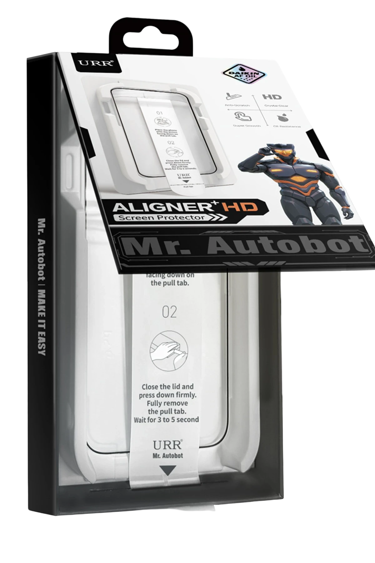 URR Apple iPhone 17 Pro Max Aligner+ HD Cam Ekran Koruyucu