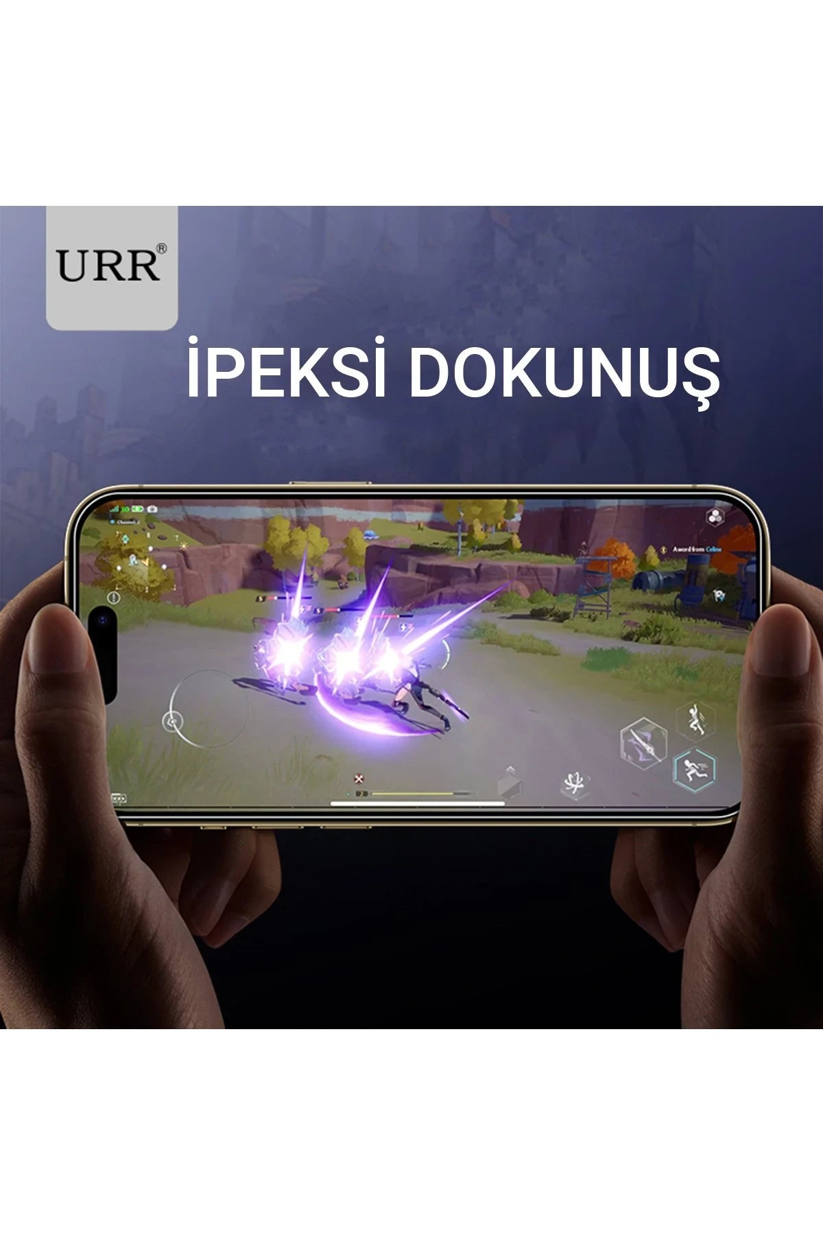 URR iPhone 14 Pro Max HD Privacy Cam Ekran Koruyucu