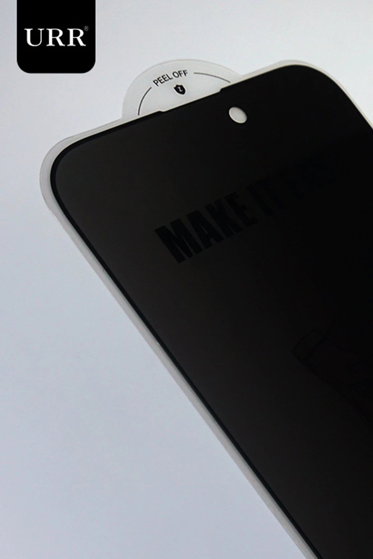 URR iPhone 15 Pro Matte Privacy Cam Ekran Koruyucu
